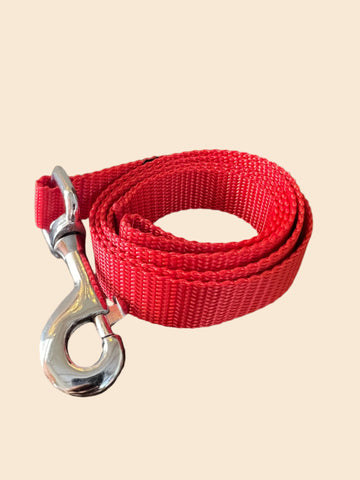 Pet Walk Essential Leash - Red