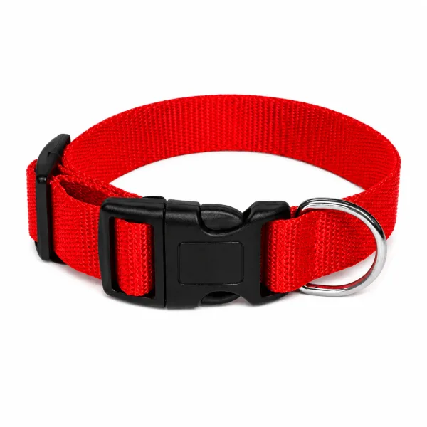 Pet Walk Classic Collar Red 