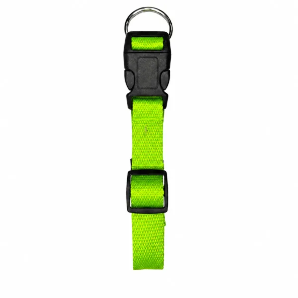 Pet Walk Classic Collar Green 