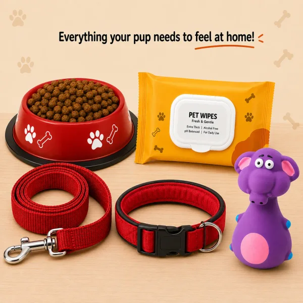 Pawsome Value Kit |Breed- Small dogs| Size Medium |  RED